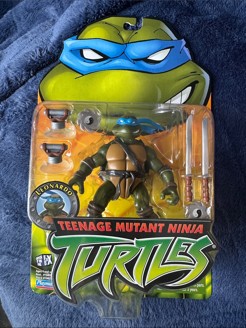 Playmates Teenage Mutant Ninja Turtles Leonardo Action Figure NIB New